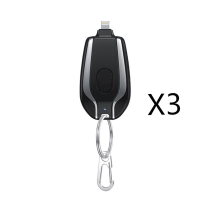 Mini 1500mAh Keychain Power Bank