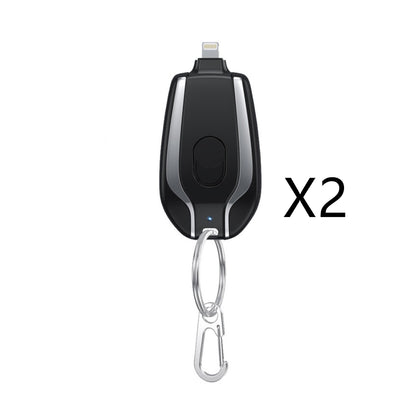 Mini 1500mAh Keychain Power Bank