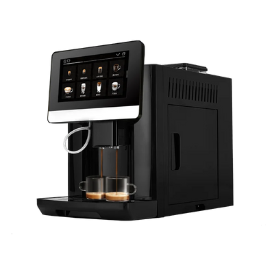 Fully Automatic Espresso Machine 19 Bar Italian Pump Bean to Cup Coffee Maker with One Touch Cappuccino Function
