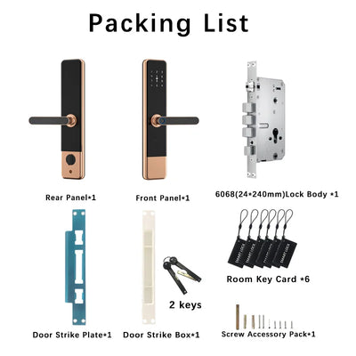SecureIQ™ Smart Fingerprint Door Lock