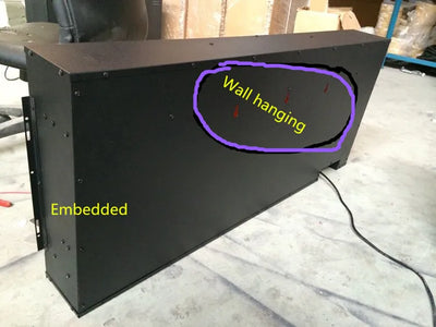 LumiFlame™ Electric Fireplace TV Console