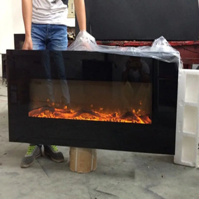 LumiFlame™ Electric Fireplace TV Console
