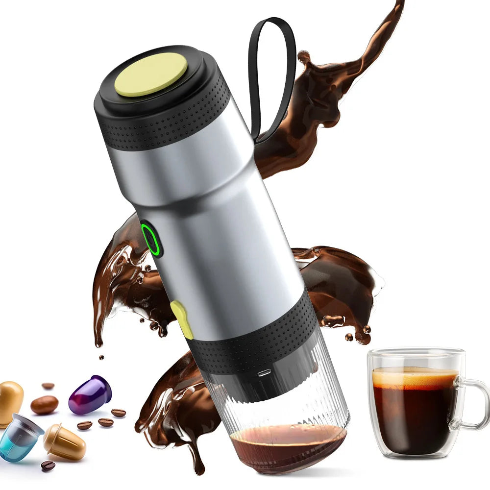 BrewGo™ 3-in-1 Portable Espresso Maker
