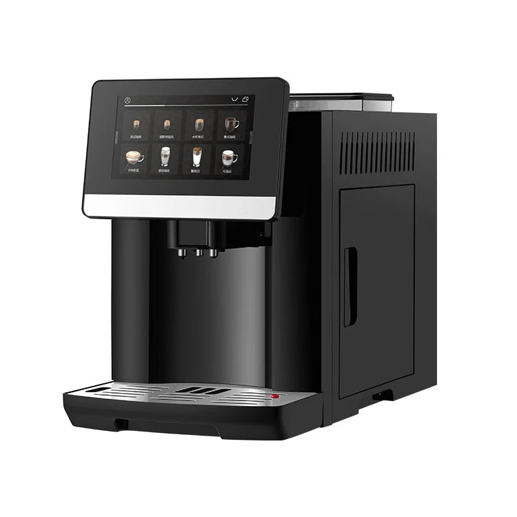 Fully Automatic Espresso Machine 19 Bar Italian Pump Bean to Cup Coffee Maker with One Touch Cappuccino Function