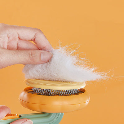 Self-Cleaning Cat Grooming Brush