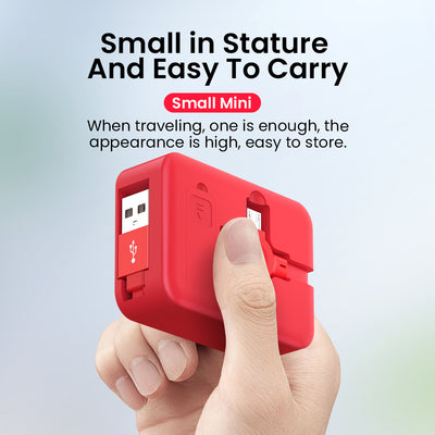 4-in-1 Retractable USB Cable