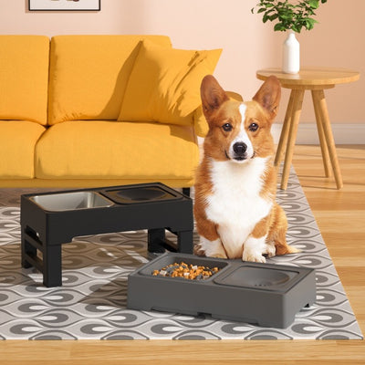 Adjustable Elevated Dog Bowls